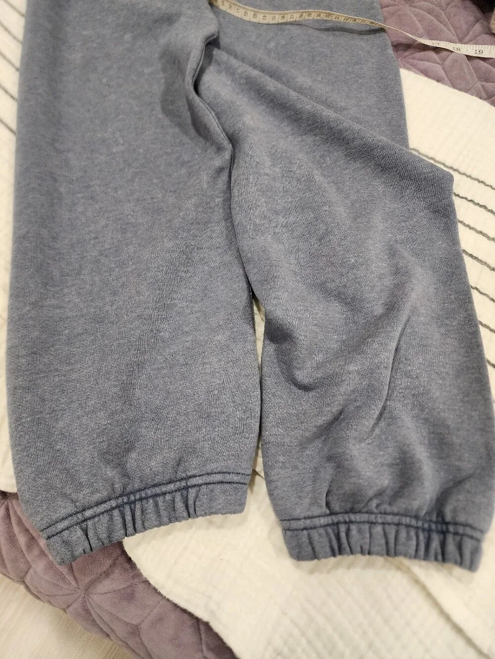 Alo Yoga Chill Sweatpants Vintage Bluestone Blue Joggers Small S Unisex